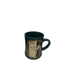 Disney Store Mickey Mouse Green Ceramic 3D Mug